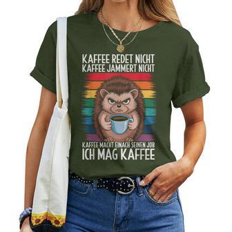 Coffee Talks Not Saying Christmas Fun T-shirt Frauen - Geschenkecke