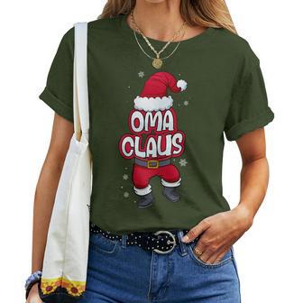 Grandma Claus Christmas Family Partner Look Santa Claus T-shirt Frauen - Geschenkecke