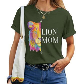 With Lion Mum Motif For Mother's Day Or Christmas T-shirt Frauen - Geschenkecke