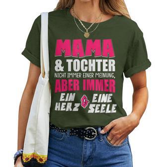 Mum And Daughter Mother For Mother's Day Christmas T-shirt Frauen - Geschenkecke