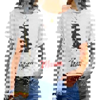 Bulldog Francés Mama Linda Frenchie Perro Mamá Divertido Es Camiseta de mujer - Regaloses