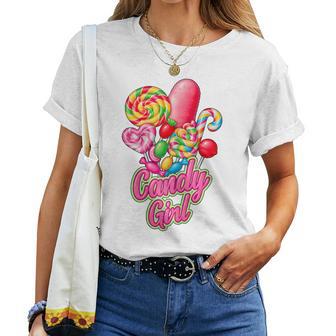 Candy And Girl Candy Lovers Cute X Carnival Costume T-shirt Frauen - Geschenkecke