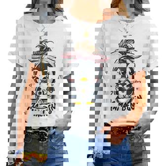 Cute Mama Penguin Family Penguin Baby Newborn Women T-shirt - Thegiftio