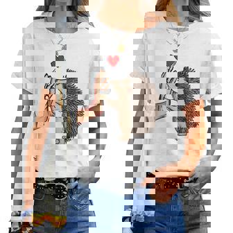 Erizo Amor Es Niños Niñas Hombres Camiseta de mujer - Regaloses