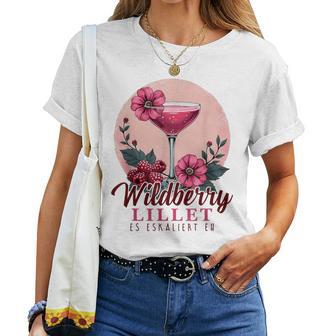 Es Escaliert Eh Summer Cocktail Party Wildberry Lillet Women's T-shirt Frauen - Geschenkecke