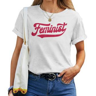 Feminist Retrointage 60S 70S Style Feminism T-shirt Frauen - Geschenkecke