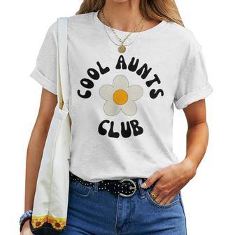 Floral Cool Aunts Club Auntie Again Gray T-shirt Frauen - Geschenkecke