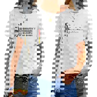 German Federal Commissioner For Delicious Beer Alcohol Consumption Malle T-shirt Frauen - Geschenkecke