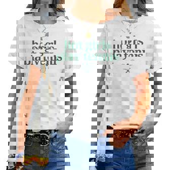 Heiße Mädchen Spielen Tennis Imintage-Look Lustiger Tennisliebhaber T-shirt Frauen - Geschenkecke