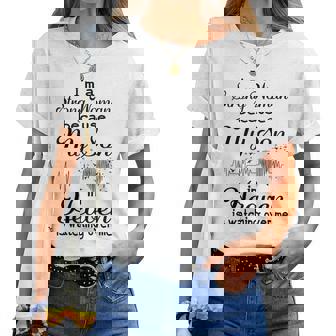 I'm A Strong Because My Son In Heaven Mother's Day Women T-shirt | Mazezy
