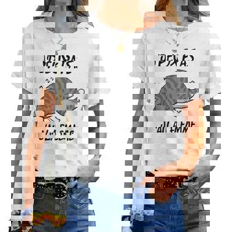 Je Peux Pas J'ai La Flemme Chat Maman Cadeau Drôle Humour T-shirt femme - Cadeauxyz