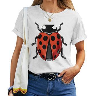 Ladybug Adult Children Ladybird Costume Red T-shirt Frauen - Geschenkecke