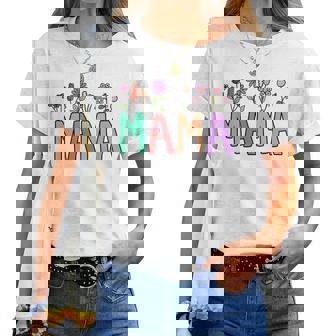Maman & Mini Floral Maman & Moi Maman & Fille Correspondance T-shirt femme - Cadeauxyz