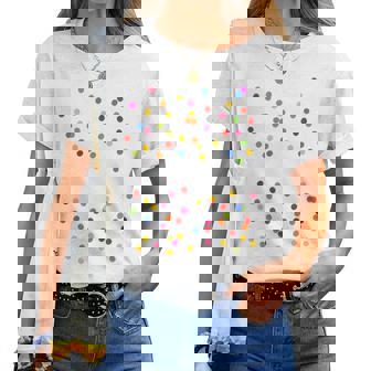 Mood Confetti New Year's Eve Outfit Women's T-shirt Frauen - Geschenkecke