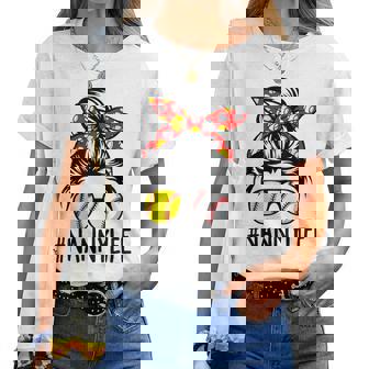Nanny Life Softball Baseball Women T-shirt - Seseable