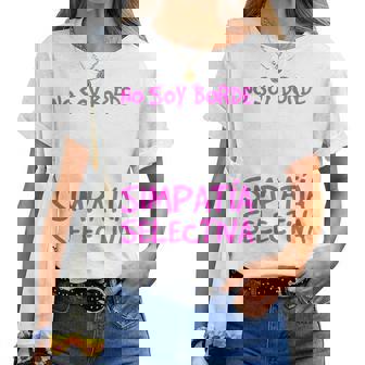 No Soy Borde Divertida Regalo Manga Larga Camiseta de mujer - Regaloses