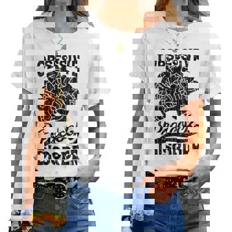 Obsessive Paon Disorder Birds Lover Graphic T-shirt femme - Cadeauxyz