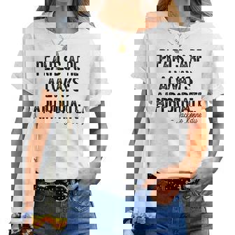 Pearls Are Always Appropriate Classic Fashion Mens Women T-shirt - Thegiftio