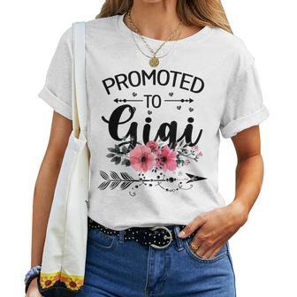 Promoted To Gigi Announcement New Gigi Women T-shirt - Thegiftio UK
