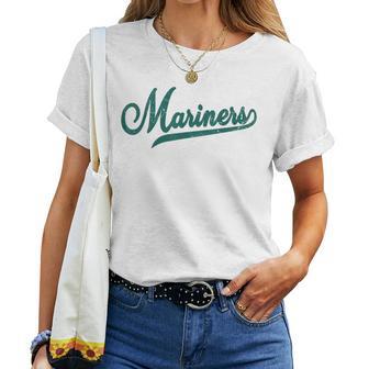 Proud Mariner Co-Workers Throwback Vintage Women T-shirt - Thegiftio UK