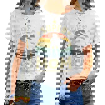 Super Mom Mama Mommy Vintage Mom Women T-shirt | Mazezy