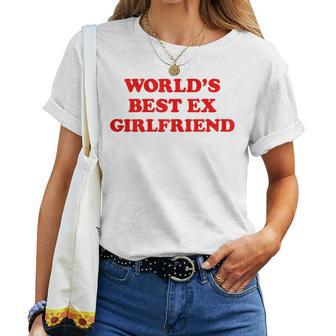 The World's Best Ex Girlfriend T-shirt Frauen - Geschenkecke