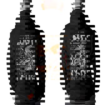I'm An Angelo I Don't Stop When I Am Tired I Stop When I'm Done Hoodie Back Print - Seseable