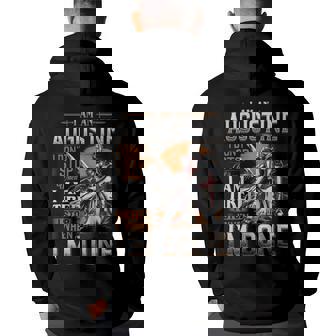 I'm An Augustine I Don't Stop When I Am Tired I Stop When I'm Done Hoodie Back Print | Seseable CA
