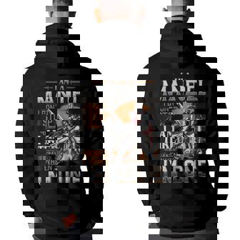 I'm A Mandel I Don't Stop When I Am Tired I Stop When I'm Done Hoodie Back Print - Seseable