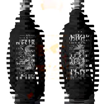 I'm A Newkirk I Don't Stop When I Am Tired I Stop When I'm Done Hoodie Back Print - Seseable