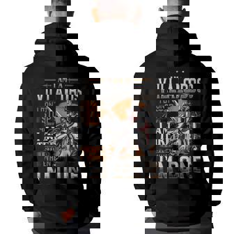 I'm A Villalobos I Don't Stop When I Am Tired I Stop When I'm Done Hoodie Back Print | Seseable CA
