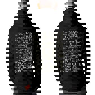 It's A Fort Thing Fort Name Hoodie Back Print | Mazezy