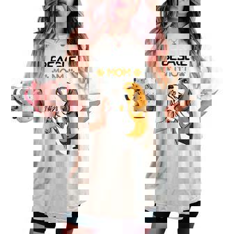 Beagle Mom Dog Mama Girl Mother´S Day Women's Oversized Comfort T-shirt - Seseable