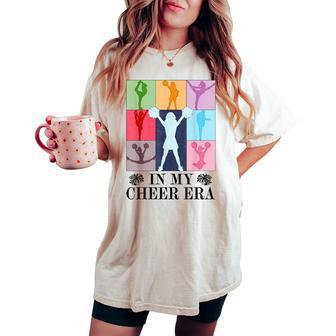 In My Cheer Era Cheer Leader Cheerleading Girl Women's Oversized Comfort T-shirt - Thegiftio UK