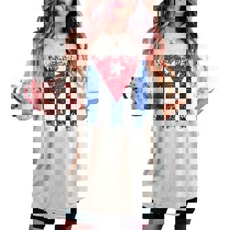 Cuba Bandera Hombres Es Niños Cuba Sin Mangas Camiseta extragrande cómoda para mujer - Regaloses