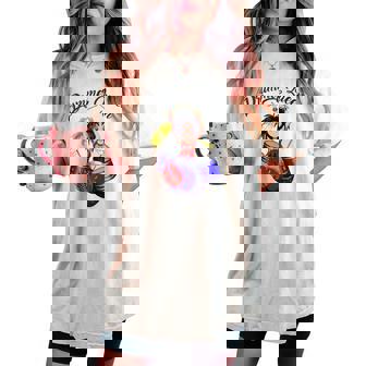 Drummer Queen Mermaid For Rock Band Girls Cuello Camiseta extragrande cómoda para mujer - Regaloses