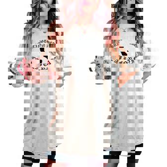 Huntington Beach California Surfintage Cali Socal Orange T-shirt oversize confortable pour femme - Cadeauxyz