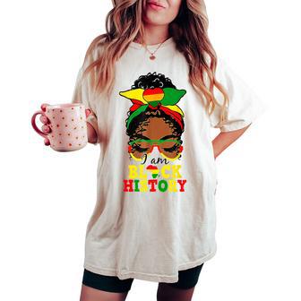 I'm Black History Month Celebration African American Women Women's Oversized Comfort T-shirt - Thegiftio UK