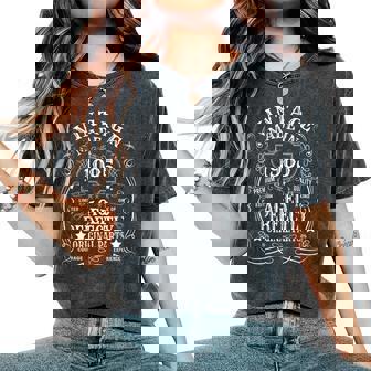 40Th Birthday Man Woman 40 Years 1985 Decorative Women's Oversized Comfort T-Shirt - Seseable