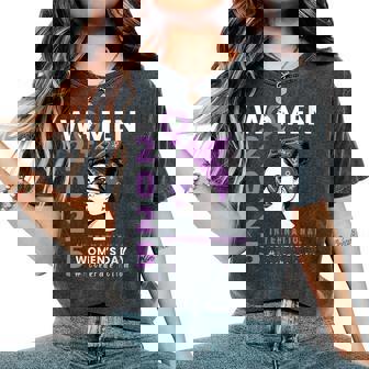 Accelerate Action Joyeuse Journée Internationale De La 2025 Filles T-shirt oversize confortable pour femme - Cadeauxyz