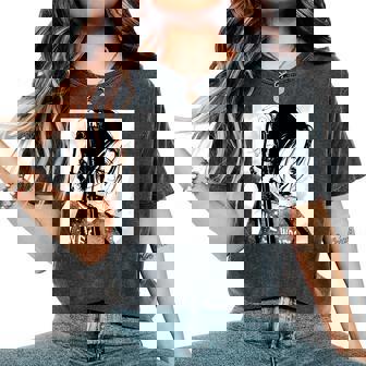 Anime Gothic Girl Aesthetic Soft Grunge Waifu Japanese Otaku Women's Oversized Comfort T-Shirt - Seseable