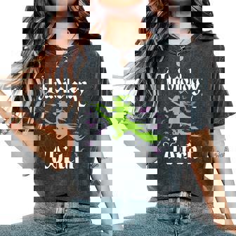 Audiology Witch Halloween Audiologists Audiology Staff Women Women's Oversized Comfort Colors T-Shirt - Monsterry