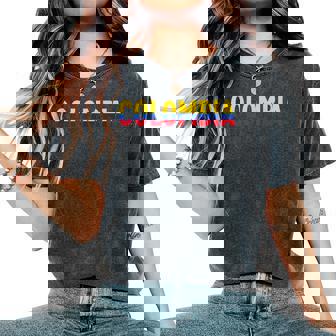 Bandera Colombiana De Colombia Patriótica Para Hombres Es Y Niños Sin Mangas Camiseta extragrande cómoda para mujer - Regaloses