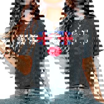 Bandera Reino Unido Uk Flag Union Jack Banderas Hombre Sin Mangas Camiseta extragrande cómoda para mujer - Regaloses