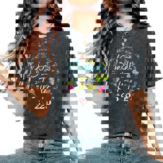 Besties Trip 2025 Memories Girl Trip Friends Vacation Retro Women's Oversized Comfort T-Shirt - Thegiftio UK