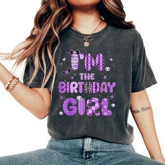 Im The Birthday Girl Rabbit Family Party Decorations Women's Oversized Comfort T-Shirt - Thegiftio UK