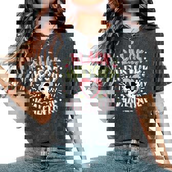 Black History Is My Valentine Month & Women Women's Oversized Comfort T-Shirt | Mazezy