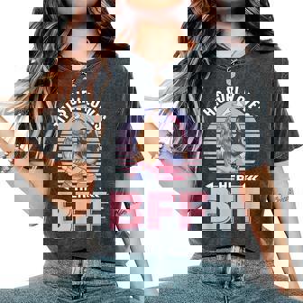 Cette Fille Aime Sa Bff L'équipe Amis Amitié Meilleur Ami T-shirt oversize confortable pour femme - Cadeauxyz