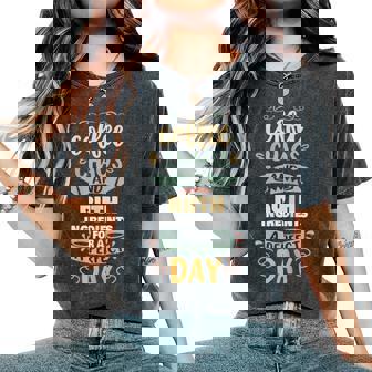 Coffee Chaos And Ruth Nom Ruth Personnalisé T-shirt oversize confortable pour femme - Cadeauxyz