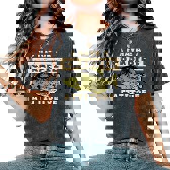 I Have Crappie Attitude Fishing Fish Men Women Kids Women's Oversized Comfort Colors T-Shirt - Monsterry